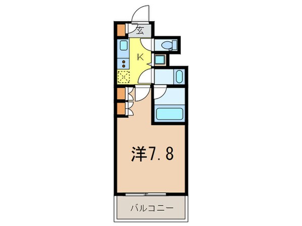 Haluwa芝公園の物件間取画像